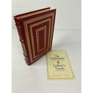 Franklin Library Gulliver's Travels by Jonathan‎ Swift Leather The Great Books